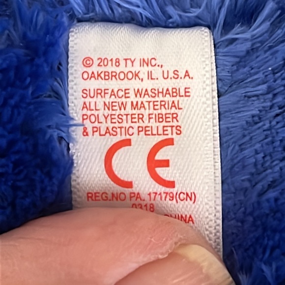 NWT TY Collection Boo’s Ozzy The Bat 10"  Silk Blue Stuffed Plush - Picture 6 of 15